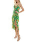 Фото #3 товара Платье безрукавка BCX juniors' Printed V-Neck A-Line Dress