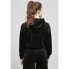 Фото #3 товара URBAN CLASSICS Cropped Velvet Oversized Big hoodie