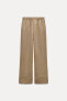 RUSTIC PYJAMA-STYLE TROUSERS