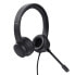 Trust HS-200 - Headset - Head-band - Office/Call center - Black - Binaural - Rotary