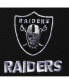 Фото #5 товара Men's Black Las Vegas Raiders Logo Maverick Thermal Henley Long Sleeve T-shirt