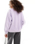 Boss oversized sweat in lilac lila, XL - EU 42 - фото #4