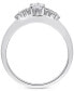 ფოტო #3 პროდუქტის Diamond Marquise-Cut Engagement Ring (1/2 ct. t.w.) in 14k White Gold