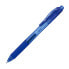 Pentel EnerGel-X - Retractable gel pen - Blue - Blue - Plastic - Round - Ambidextrous
