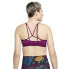 ფოტო #2 პროდუქტის NIKE Dri Fit Indy Icon Clash Light Support Strappy Graphic Sports Bra