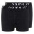 NAME IT Short Solid Boxer 2 Units