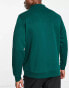 Фото #2 товара South Beach 1/4 zip sweatshirt in green