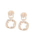 ფოტო #1 პროდუქტის Women's Textured Drop Earrings