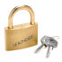 SEACHOICE Keyd-Alike Brass Padlock