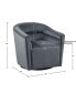 Ryker 30" Fabric Barrel 360 Degree Swivel Chair