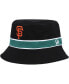 ფოტო #3 პროდუქტის Men's Black San Francisco Giants Reverse Bucket Hat