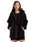 Women Heavy Hearted Detachable Hooded Coat