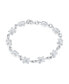 ფოტო #1 პროდუქტის Nautical Tropical Beach Vacation Multi Tortoise Linked Charm Sea Turtles Bracelet For Women Oxidized .925 Sterling Silver 7, 7.5 Inch