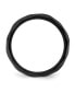 ფოტო #3 პროდუქტის Black Zirconium Polished and Hammered Wedding Band Ring