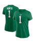 Фото #1 товара Women's Jalen Hurts Kelly Green Philadelphia Eagles Player Name and Number T-shirt