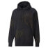 Фото #1 товара Puma Swxp Printed Pullover Hoodie Mens Black Casual Outerwear 53566601