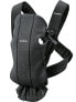 Фото #2 товара BabyBjörn Baby Carrier Mini 3D Jersey Black Grey + BabyBjörn Cradle White