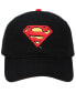 Фото #1 товара Men's DC Comics Superman Low Profile Unstructured Dad Hat Adjustable Baseball Cap