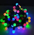 Lampki choinkowe Emos Lampki choinkowe kulki XMAS multicolor cherry 200LED D5AM06 EMOS