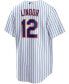 Фото #3 товара Men's Francisco Lindor New York Mets Home Replica Player Jersey