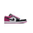 Фото #2 товара Кроссовки женские Nike Air Jordan 1 Low черные Активный фуксия