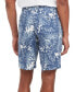 Men's Harlem Tropical Print Linen Shorts