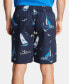 ფოტო #2 პროდუქტის Men's Cotton Sailboat-Print Pajama Shorts
