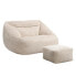 Sitzsack Sessel COZY inkl. Hocker