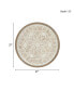 Leah Round Two-Tone Medallion Wall Decor