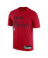 Men's Red Chicago Bulls 2023/24 Sideline Legend Performance Practice T-shirt