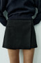 Asymmetric skort