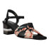 VANELi Liko Block Heels Womens Black Casual Sandals 305875