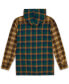 Men's World Is Yours Hooded Flannel Shirt