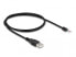 Delock 64184 - 1 m - USB A - USB 2.0 - Black