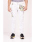 Фото #1 товара Men's Modern Embroidered Denim Jeans