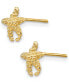 ფოტო #2 პროდუქტის Star Fish Stud Earrings in 14k Gold