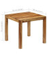 Dining Table Solid Sheesham Wood 32.3"x31.5"x29.9"