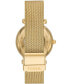 Фото #3 товара Часы Fossil Carlie Automatic Gold Mesh Watch35mm
