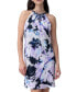 ფოტო #1 პროდუქტის Women's Sleeveless Halter-Neck Sheath Dress