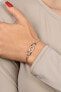 Фото #2 товара Bronze women´s bracelet with clear zircons BRC159R