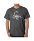 ფოტო #3 პროდუქტის Men's Word Art T-Shirt - Types of Scorpions