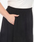Фото #4 товара Plus Size Pleated Tiered Maxi Skirt