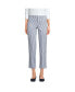 Women's Mid Rise Classic Straight Leg Chino Ankle Pants