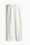 Фото #6 товара Regular Fit Linen-blend Pants