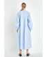 Фото #3 товара Платье English Factory с объемными рукавами Billow Sleeve Midi