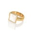 Jac Jossa Soul DR247 Diamond and Pearl Gold Plated Ring