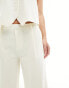 Stradivarius STR tailored trouser in natural co-ord