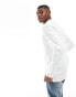 Фото #4 товара Cotton On relaxed long sleeve t-shirt in white waffle with contrast seam