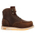 Фото #1 товара Georgia Boots Amp Lt Wedge Comp Moc Toe Mens Brown Work Safety Shoes GB00592