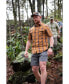 ფოტო #2 პროდუქტის Men's Rodeo Short Sleeve Woven Shirt